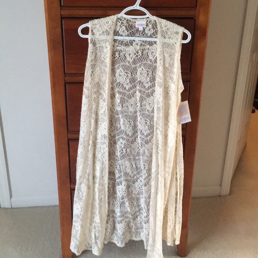 NWT Lularoe Lace Joy Vest
